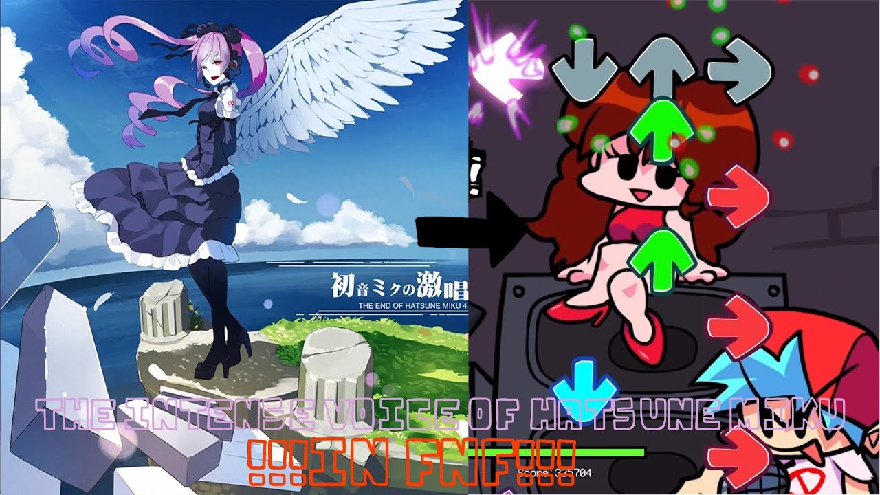 The Intense Voice of Hatsune Miku: High Effort FNF Chart