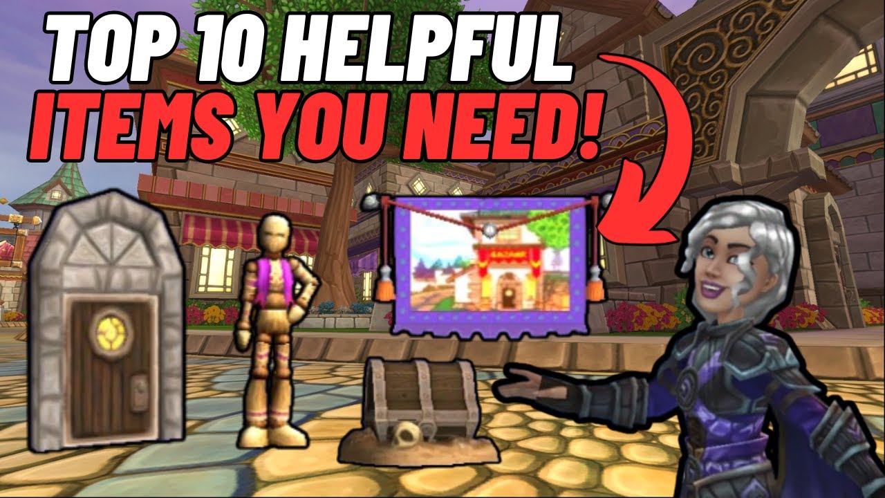 Wizard101 | 10 самых полезных вещей, которые нужны КАЖДОМУ волшебнику!