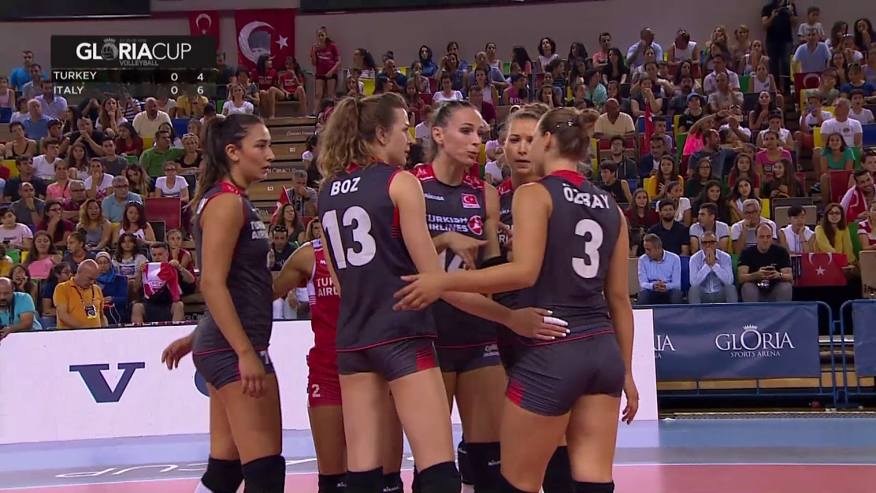 2018 Gloria Cup Volleyball Türkiye - İtalya