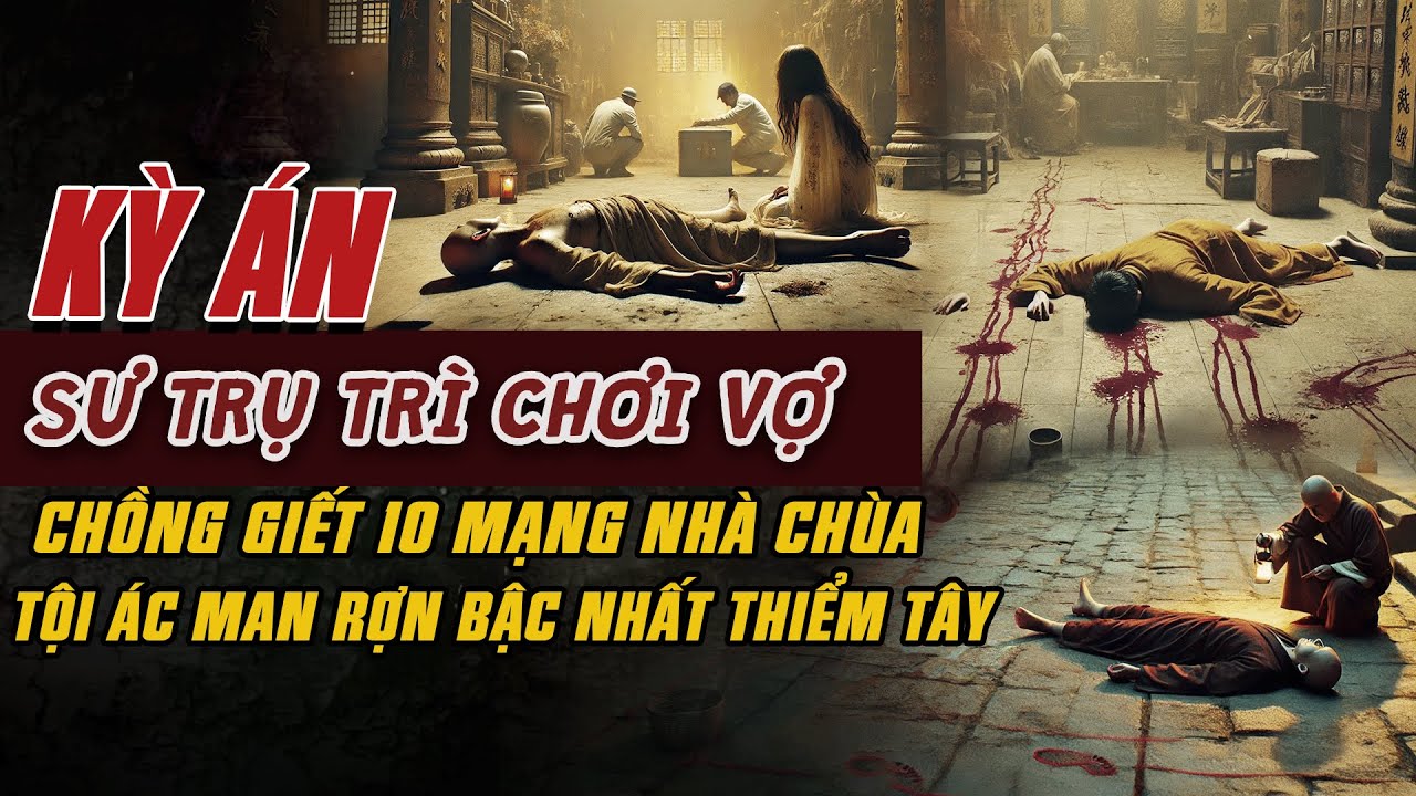 Kỳ Án Trung Quốc: NGHI SƯ TRỤ TRÌ CHƠI VỢ GÃ Chồng Giết 10 Mạng Nhà Chùa Ở Thiểm Tây #giaimakyan