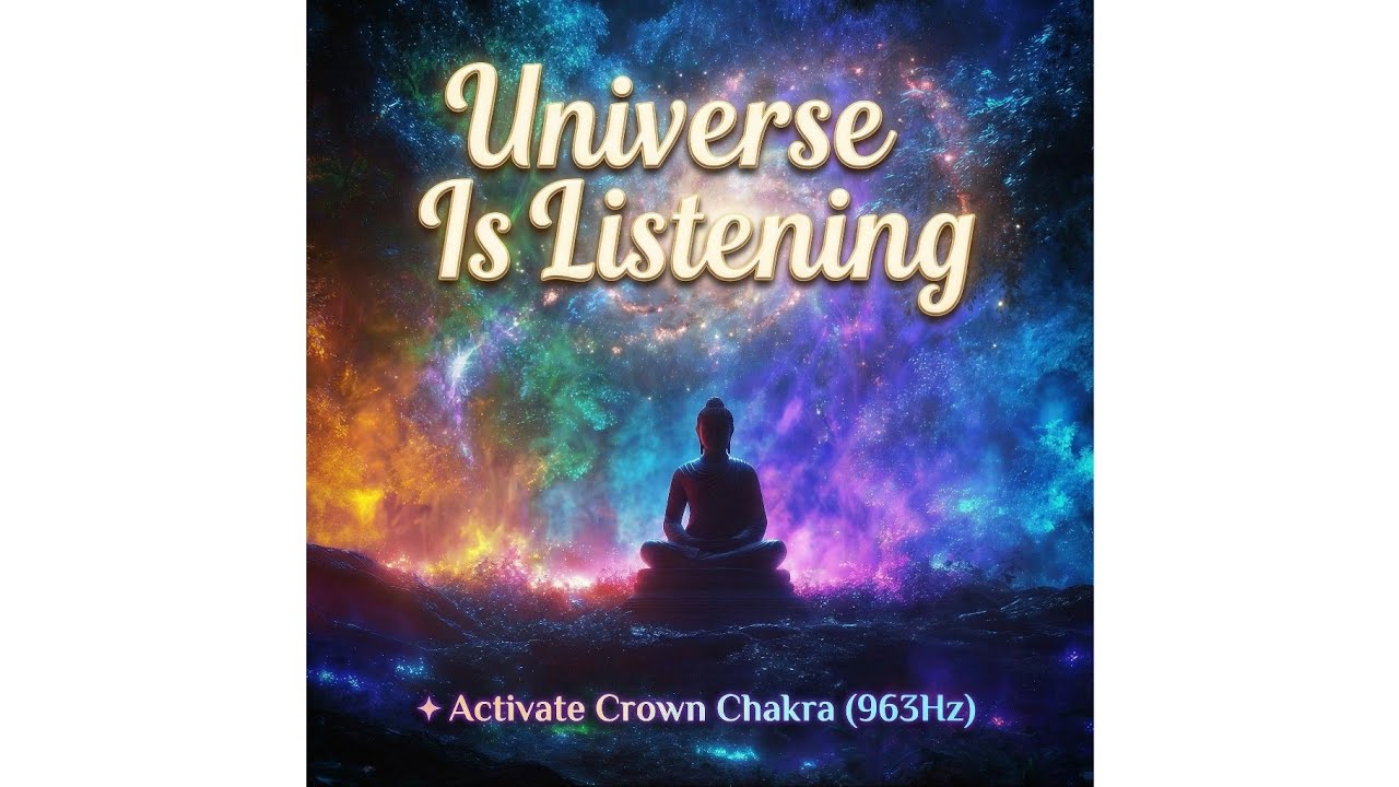 Universe Is Listening ✦ Activate Crown Chakra 963Hz