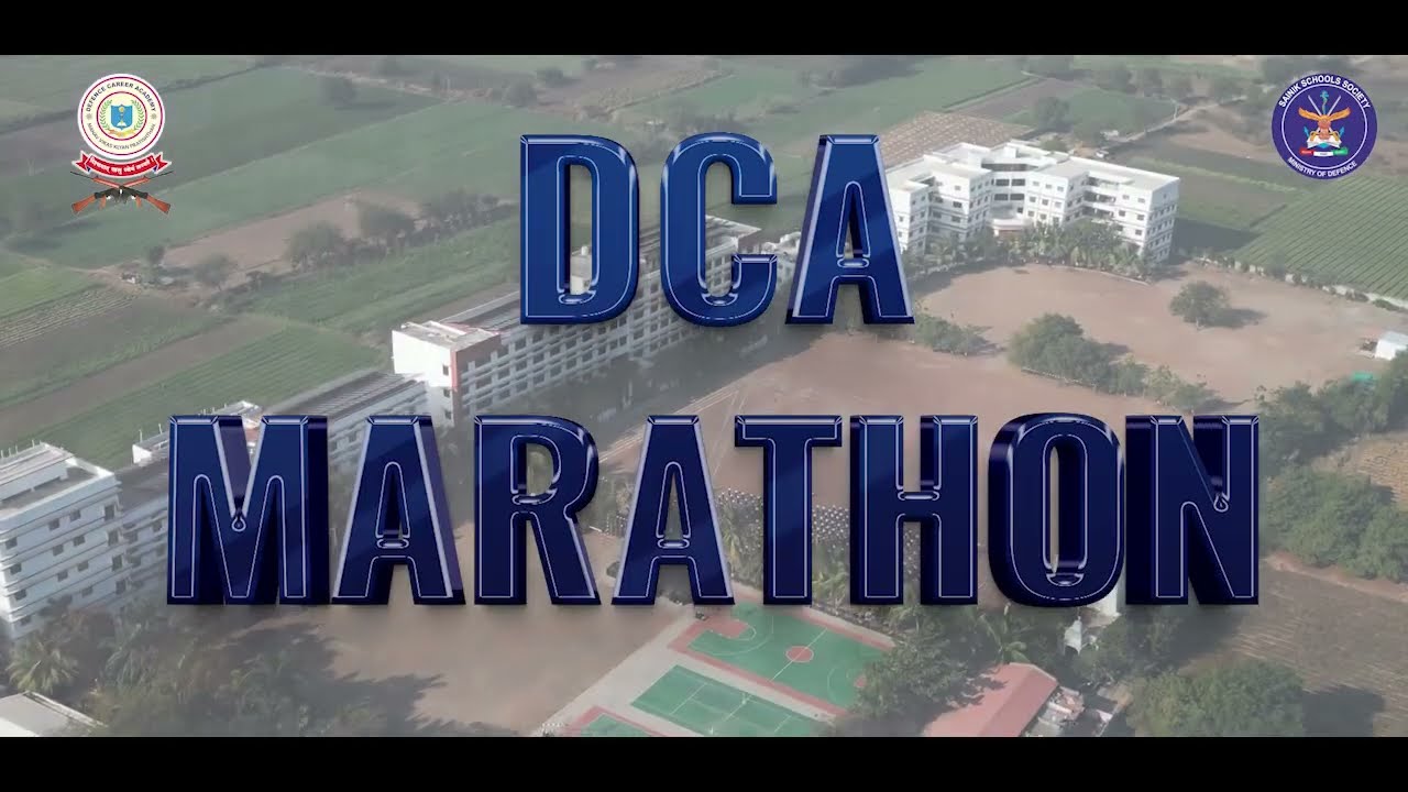 DCA MARATHON 5 KM रनिंगमध्ये DCA  कॅडेट्सचे बहारदार प्रदर्शन !