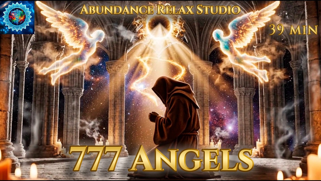 777 Hz Angel Frequency (Celestial Calm) | 39-Min Angelic Meditation Ambience
