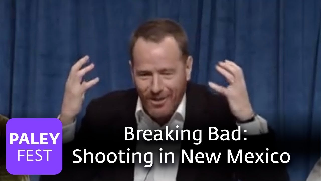 Breaking Bad - Cranston on shooting in New Mexico (Paley Interview)