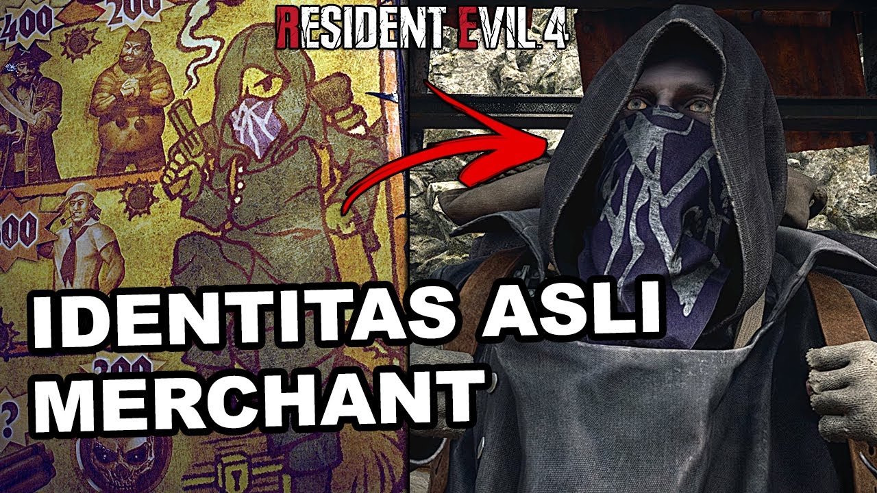 Misteri Siapa Sebenarnya Merchant Di RE4 Remake - Analisis Lengkap Teori Bajak Laut !!