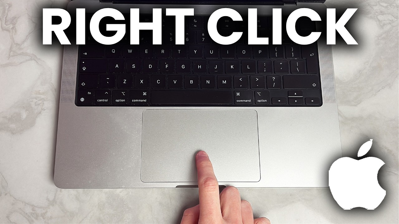 How To Right Click On MacBook Pro or Air - Step By Step