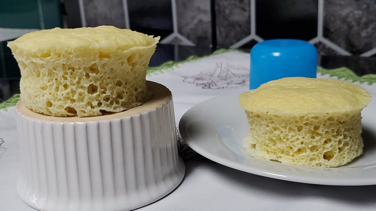 PAN KETO EN EL MICROONDAS EN 90 SEGUNDOS