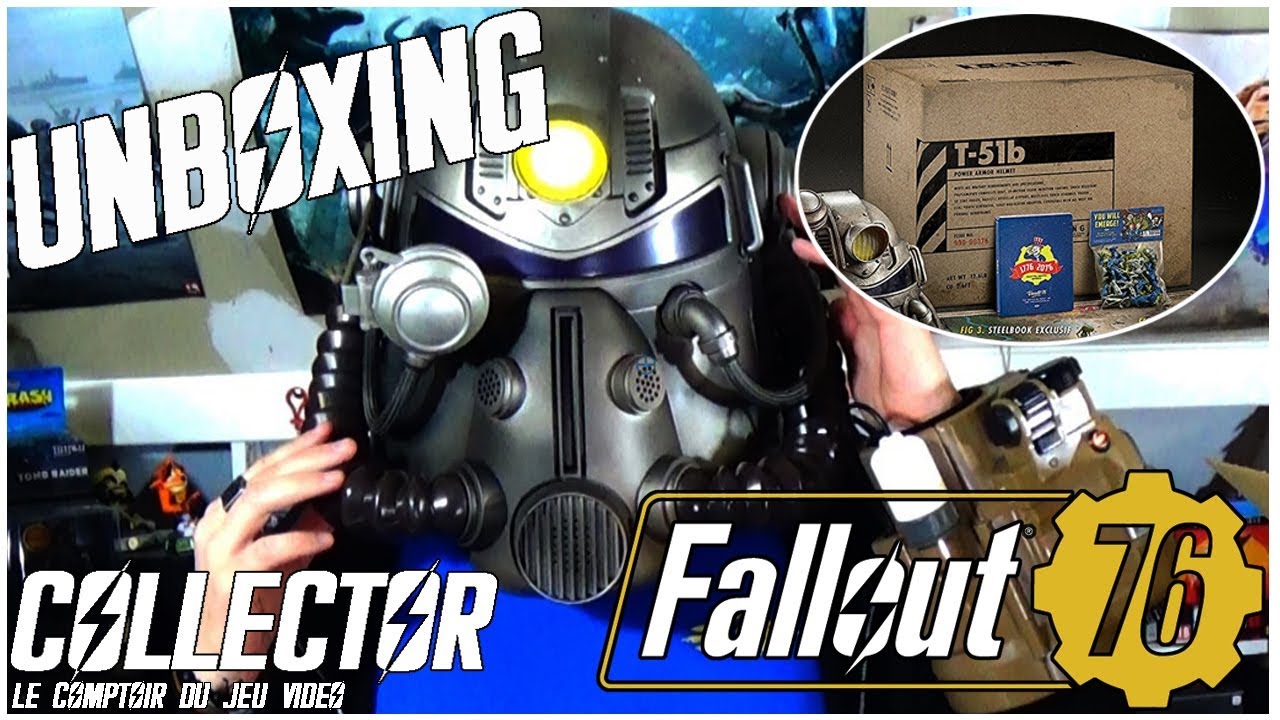 FALLOUT 76 : Unboxing du collector de l'apocalypse