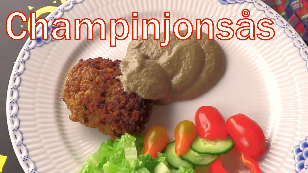 Champinjonsås på gammalt vis