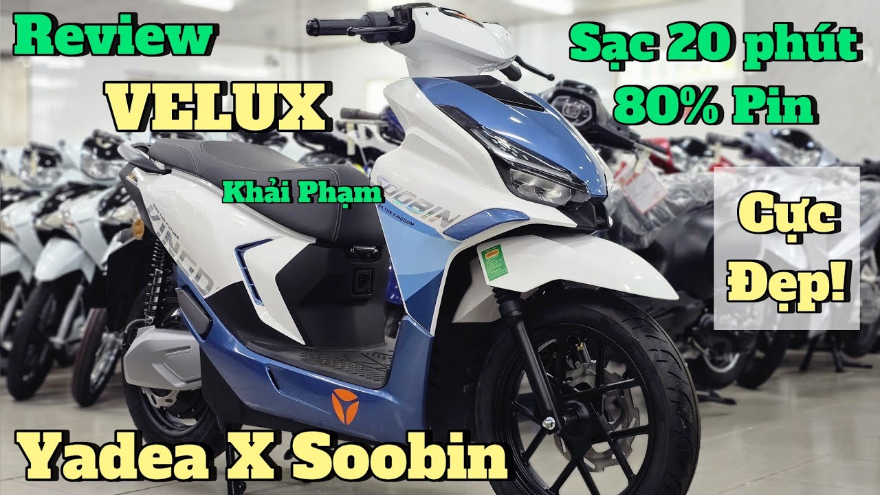 Review Yadea X Soobin VELUX hoàn toàn mới:  Đẹp, Hiện Đại + giá bán ngày 24/06/25. Khải Phạm #soobin