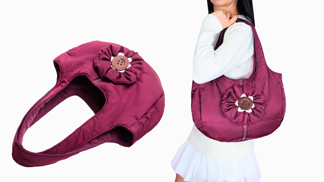 Amazing Sewing Idea How to Sew Tote Bag from Old Jacket Miarti🪡🧵✂️ 👜✌️