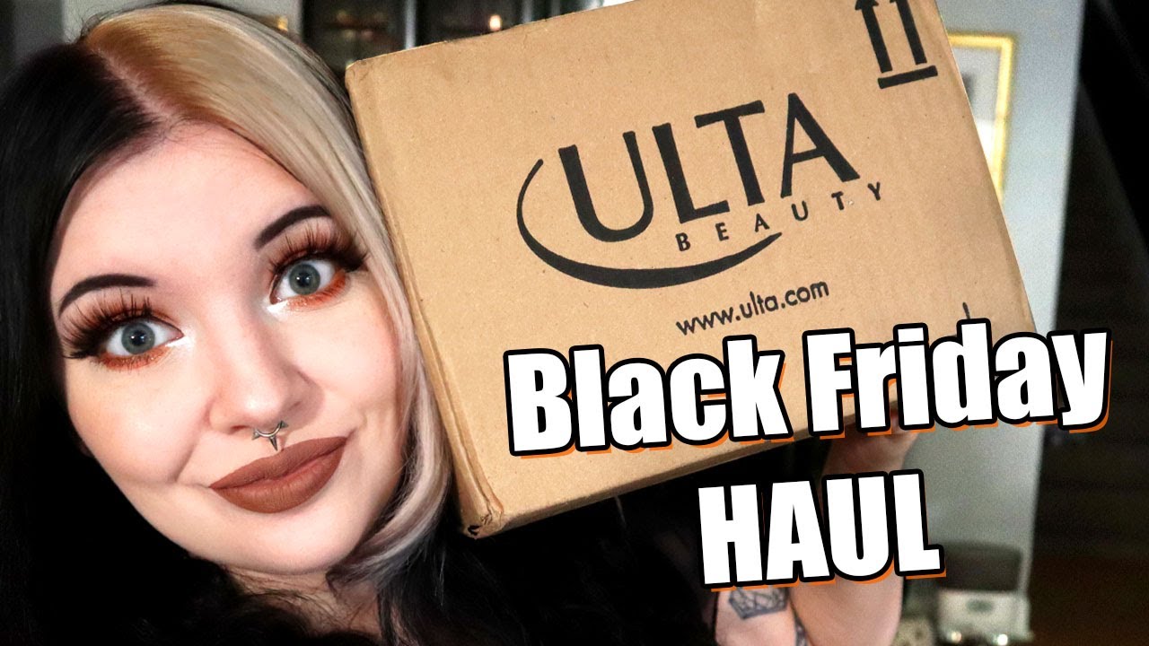 Ulta Beauty Black Friday Haul! Eyeshadow, Lipstick, Lashes & More!