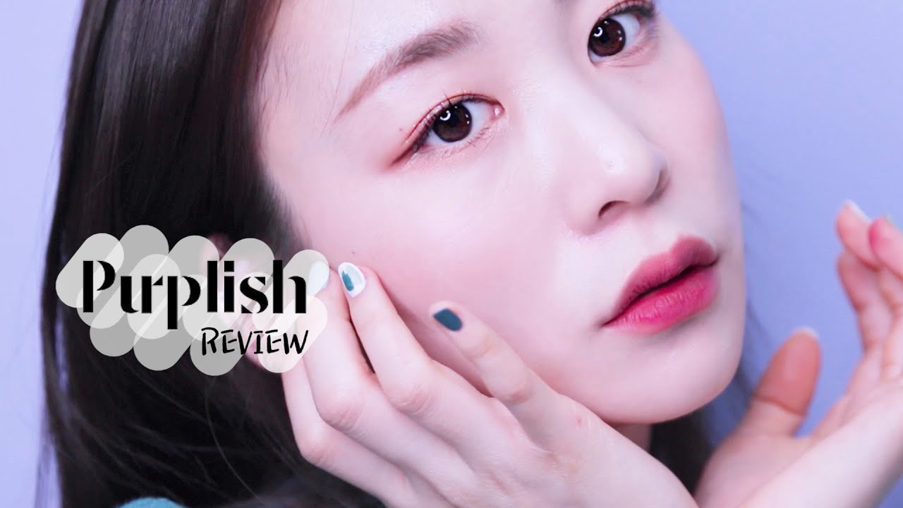 퍼플리쉬 전 컬러 리뷰💜 | 벨벳립틴트 추천💄| 임보라틴트 | 채예진 YEJIN