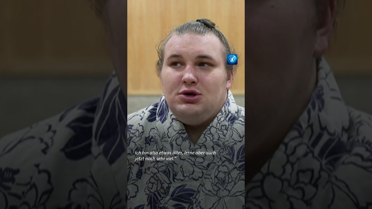 Ukrainischer Fl&uuml;chtling wird Sumo-Superstar #sumo #japan #Aonishiki #tagesschau #nachrichten