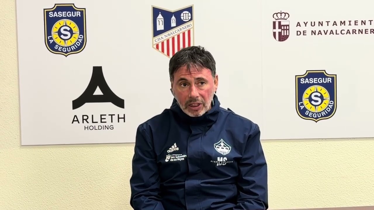 RUEDA DE PRENSA | Declaraciones de Manolo Sanlúcar tras el partido contra CDA. Navalcarnero