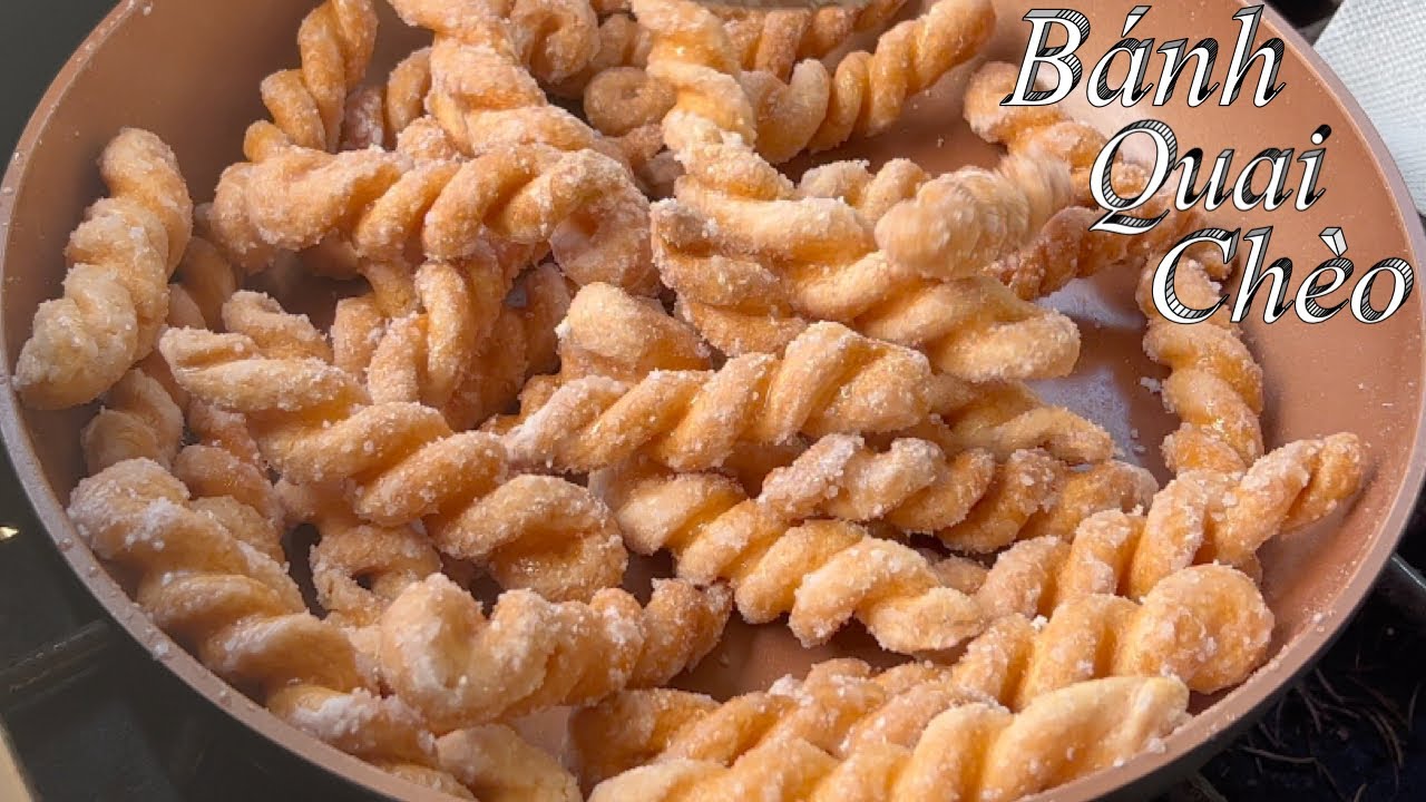 Cách Làm Bánh Quai Chèo Rất Đơn Giản Và Thơm Ngon - Bánh Quẩy Thừng Bánh Tuổi Thơ Ở Miền Tây