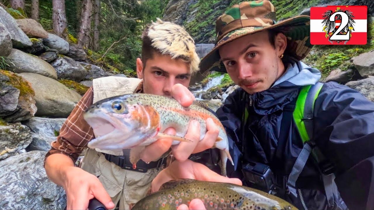 Le BESTIE del TORRENTE sconosciuto! PESCA alla trote SELVATICHE GIGANTI in torrente di montagna