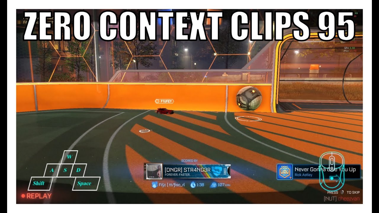 Zero Context Clips 95 | Rocket League