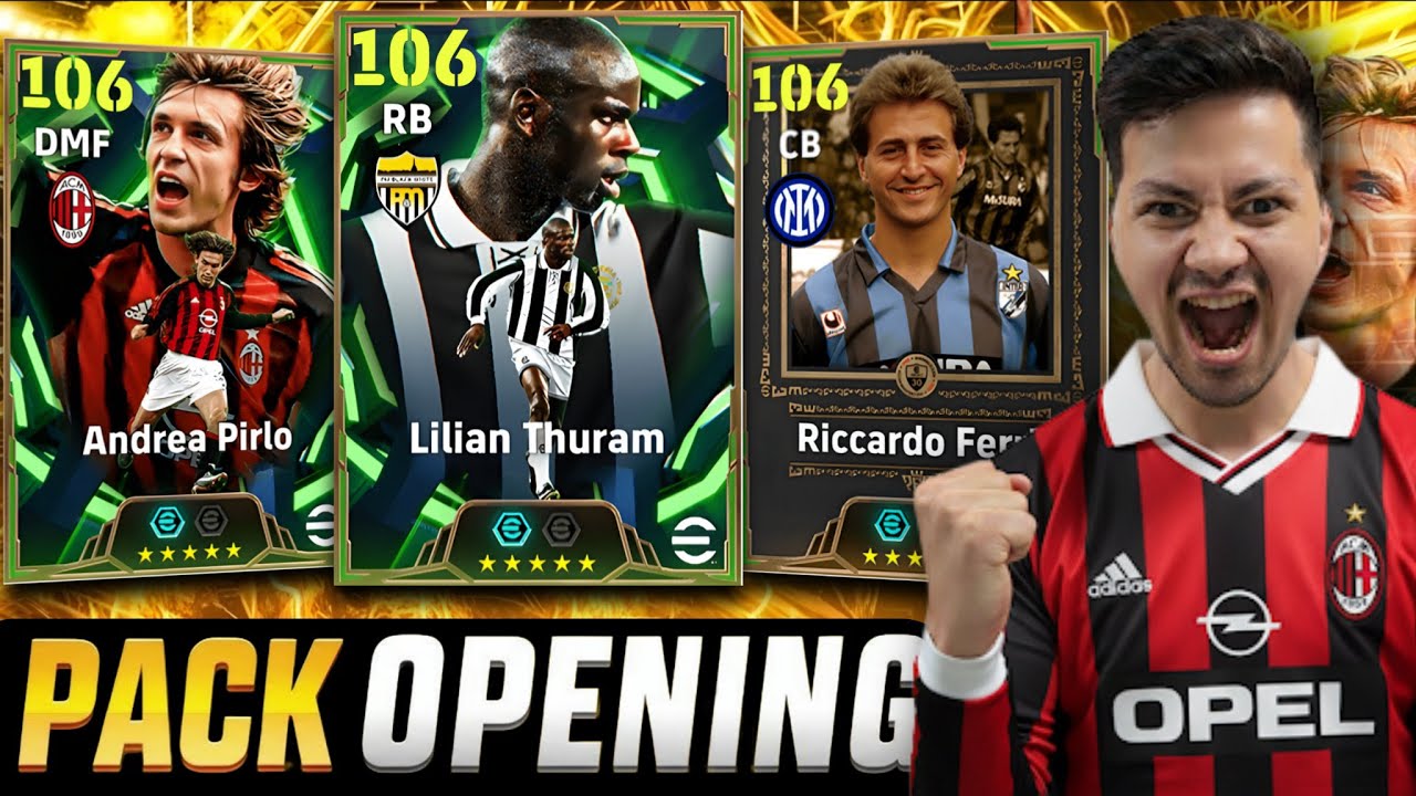 🚨106 Pirlo + 109 Thuram😭🔥 Pack Opening + Review in 2100 Lobby