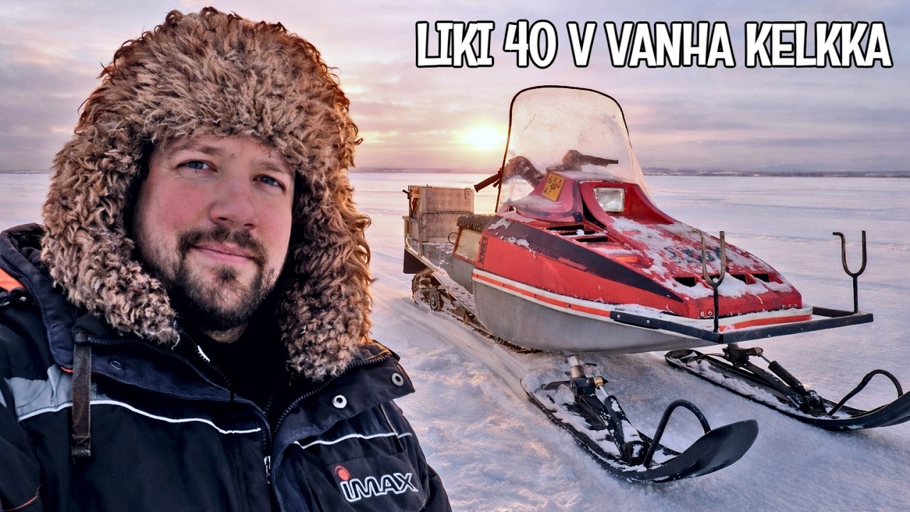 SAADAANKO KELKKA AJOKUNTOON? - LYNX GL 3900 SYNCRO VM 1987