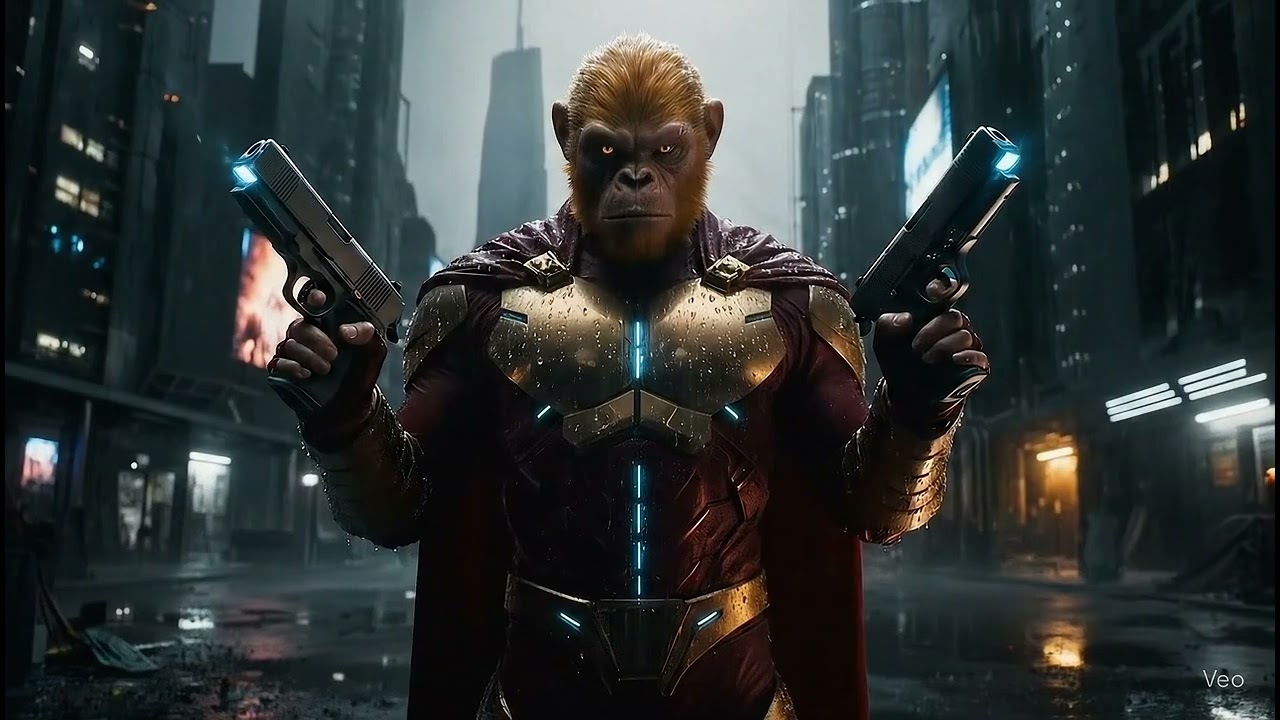 The Monkey King: Dystopian Hero | Sci-Fi Action