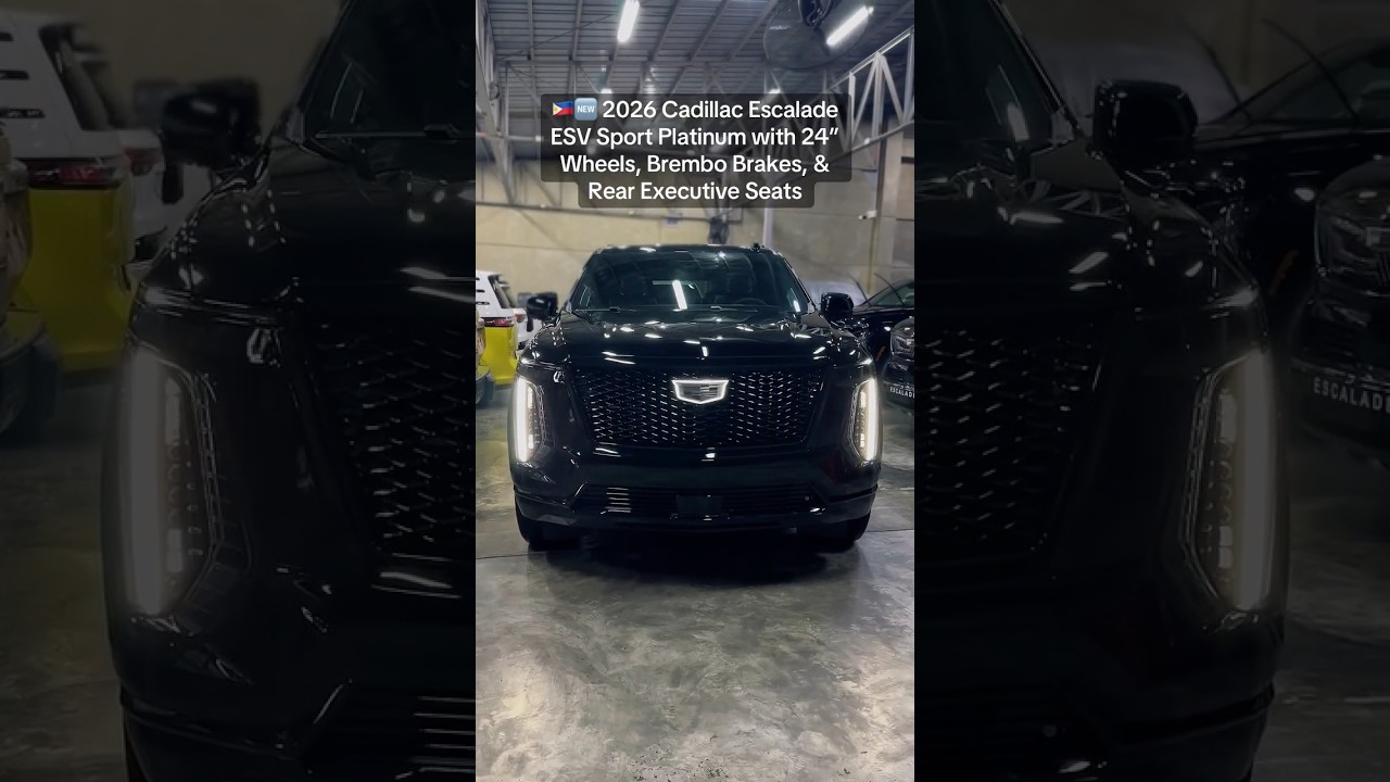 🇵🇭🆕 2026 Cadillac Escalade ESV Sport Platinum (Brand New) - For Sale (Philippines) #Cadillac