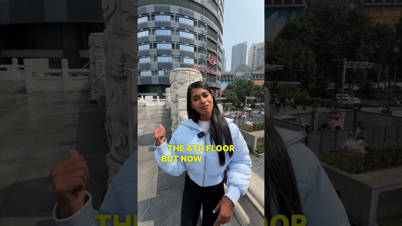 Where is the ground floor in Chonqing, China? 🤯