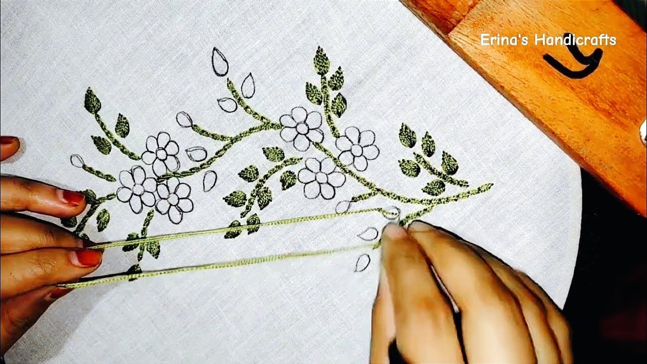 Stitching Magic: Mastering Hand Embroidery Techniques with Erina's Handicrafts