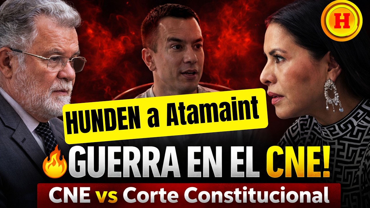 &iexcl;ESC&Aacute;NDALO EN EL CNE! Pita DESMIENTE a Atamaint y estalla la guerra interna