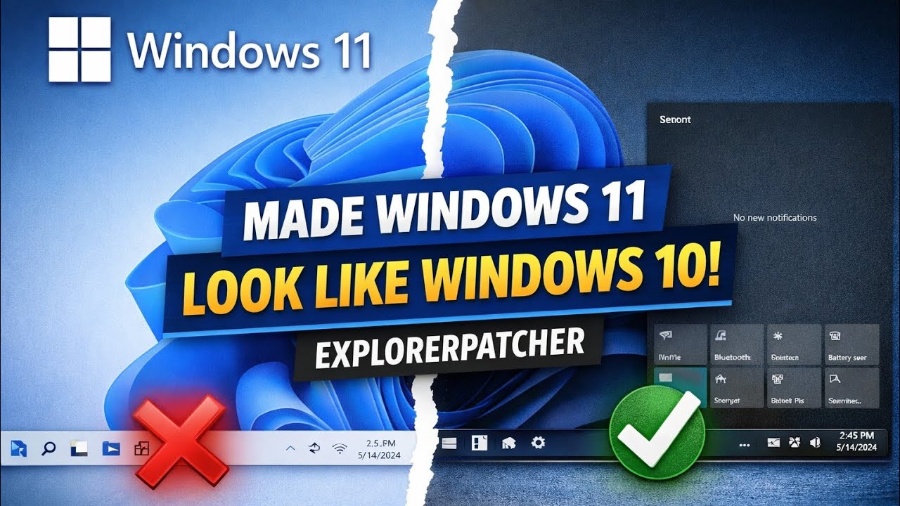 How to make Windows 11 Look exactly like Windows 10