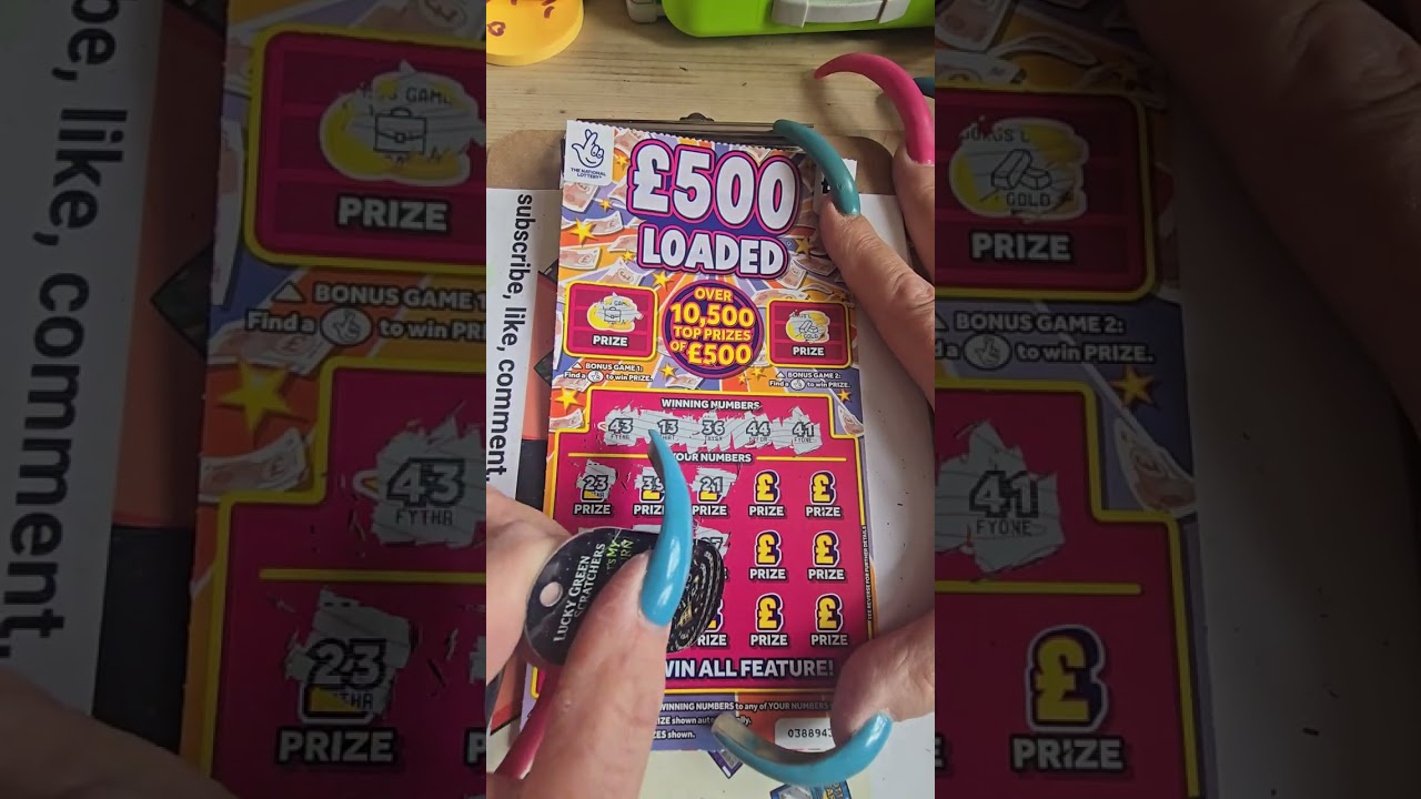 &pound;500 НА КОНУ, ЧАСТЬ 2 🤑🔔 ЛОТЕРЕЙНЫЙ БИЛЕТ UK NATIONAL LOTTERY ALLWYN