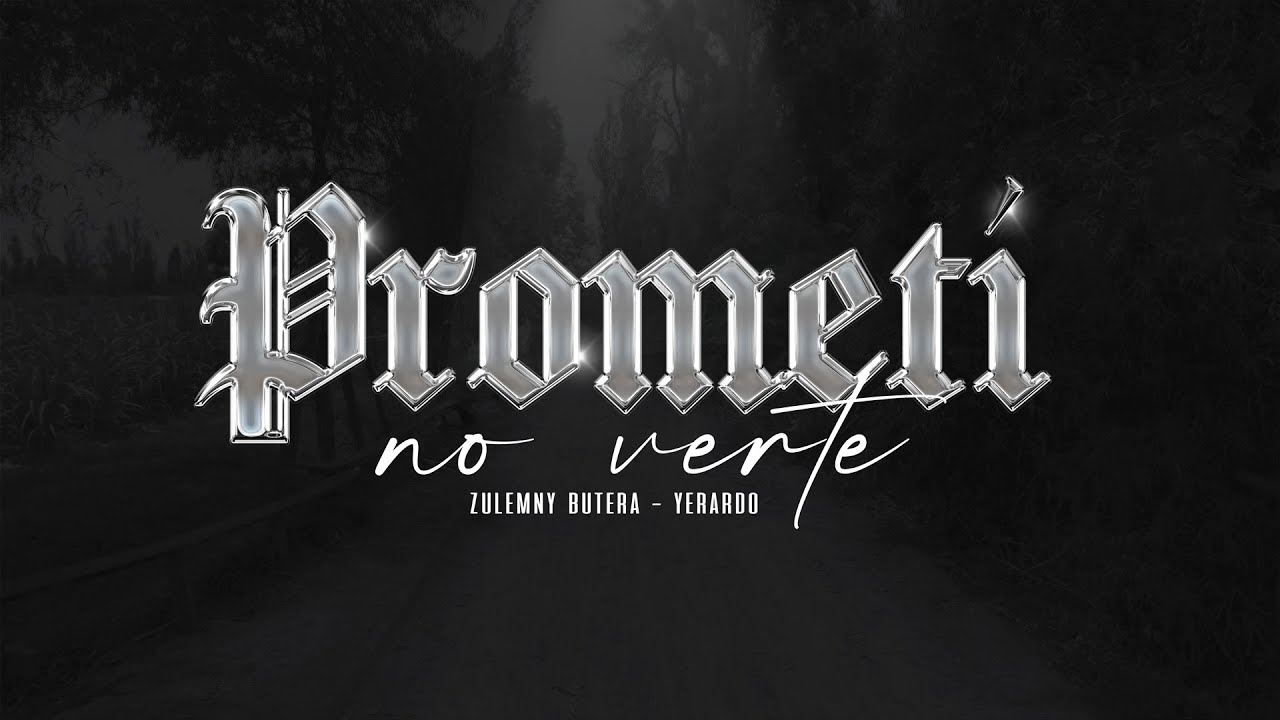 Zulemny Butera- Prometí no verte ft. Yerardo (visualizer)