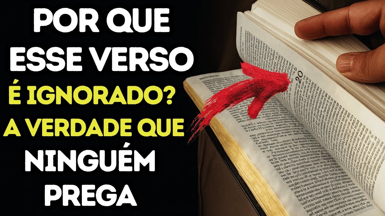 O Verso Mais Ignorado da Bíblia — Mas Que Derruba Doutrinas Inteiras