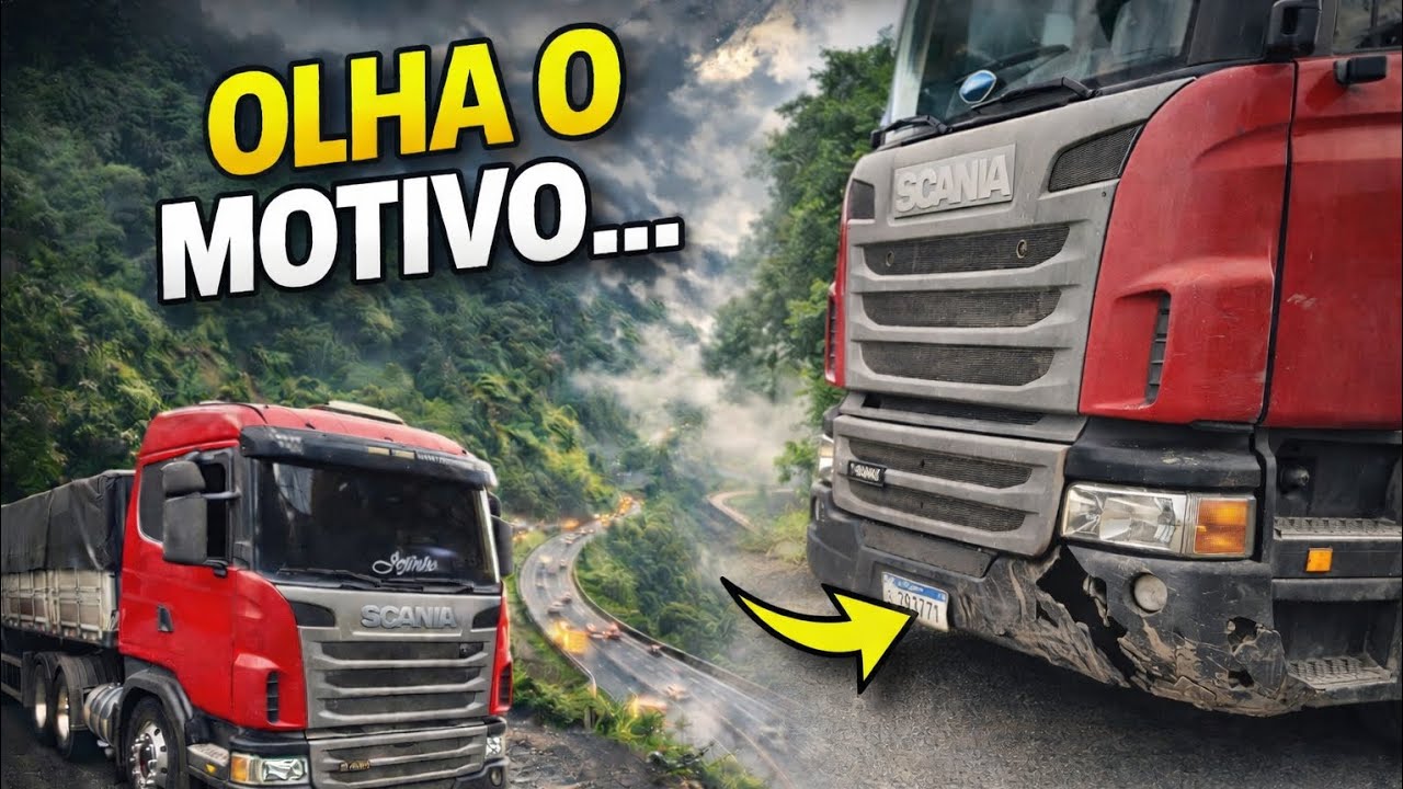 POR ISSO CAMINHÃO NÃO DESCE A SERRA DOS IMIGRANTES 🚛💥