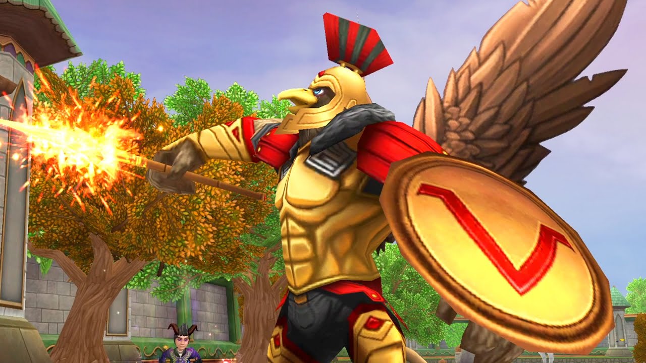 Wizard101: NEW Fire Spell - Fires of Mars