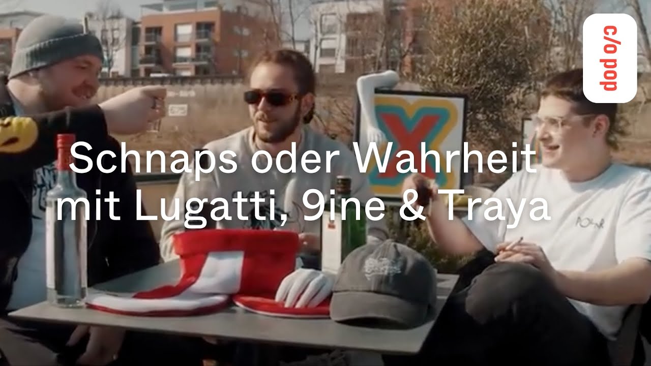 Schnaps oder Wahrheit mit Lugatti, 9ine & Traya | c/o pop xoxo 2021