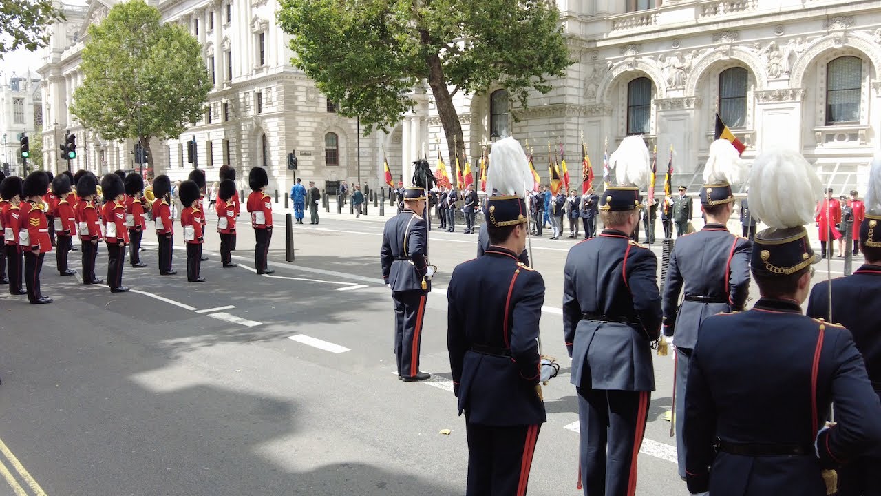 Belgian Cenotaph Parade: London 2023.