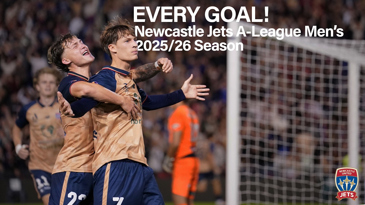 Every Goal! Newcastle Jets A-League Men's 2025/26