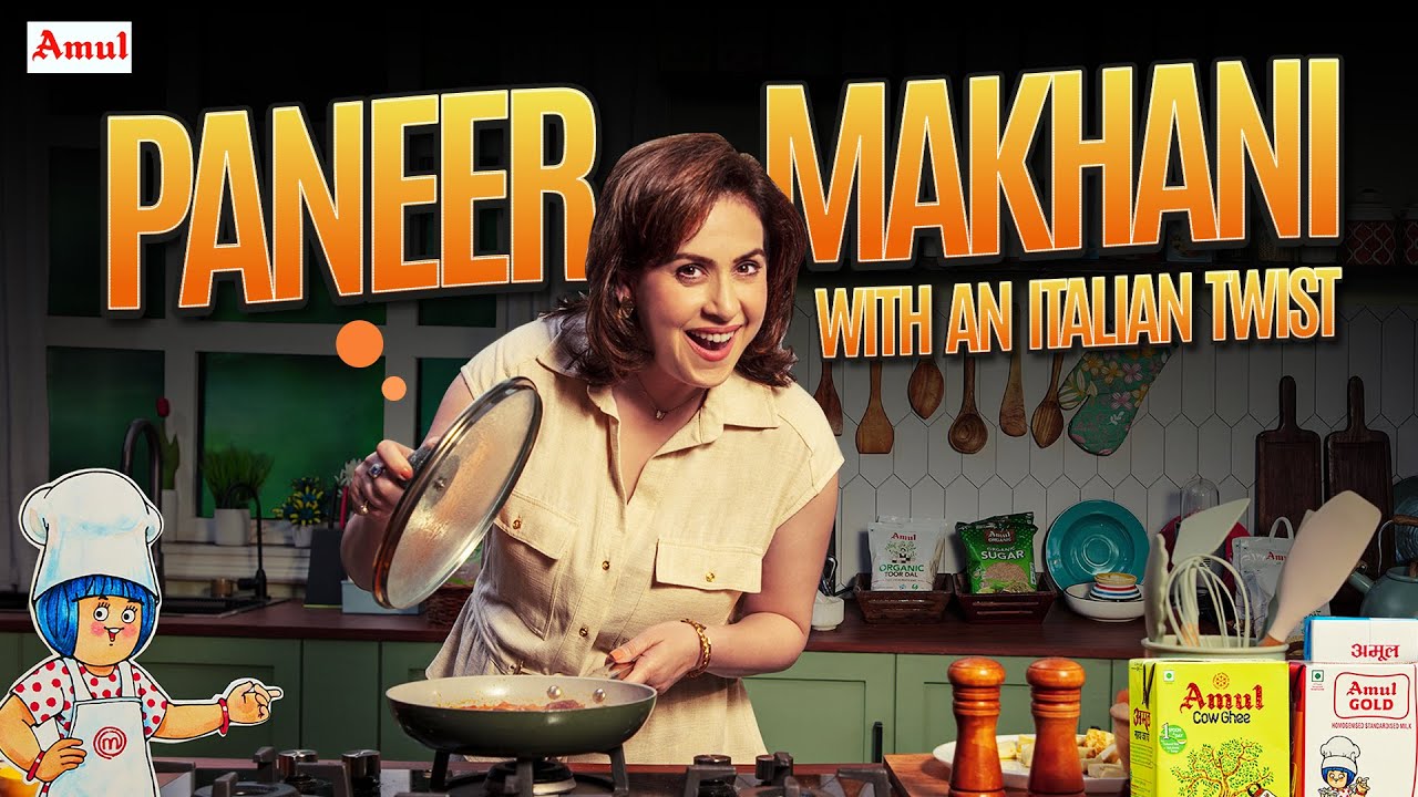 Cheesy Paneer Makhani Lasagne by Chef Amrita Raichand!