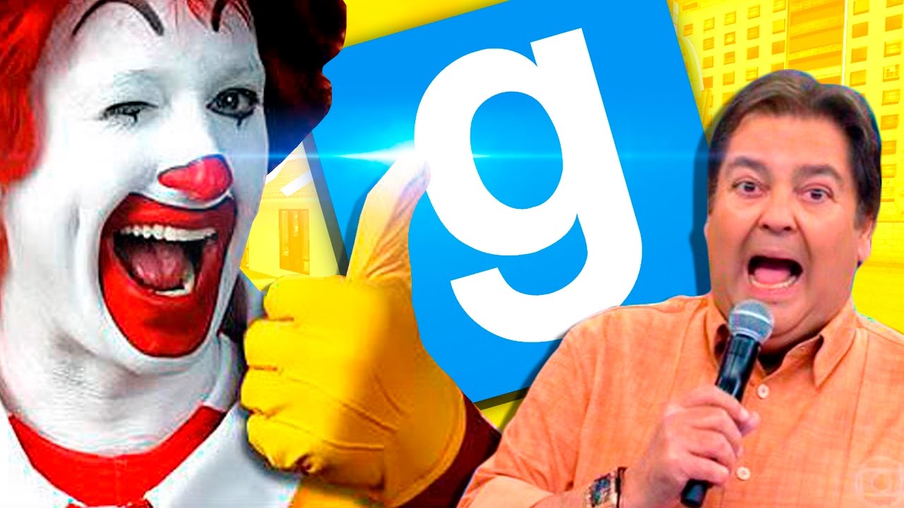 GMOD - McDonald's  M A N E R Ã O  e avaliando TRETAS!