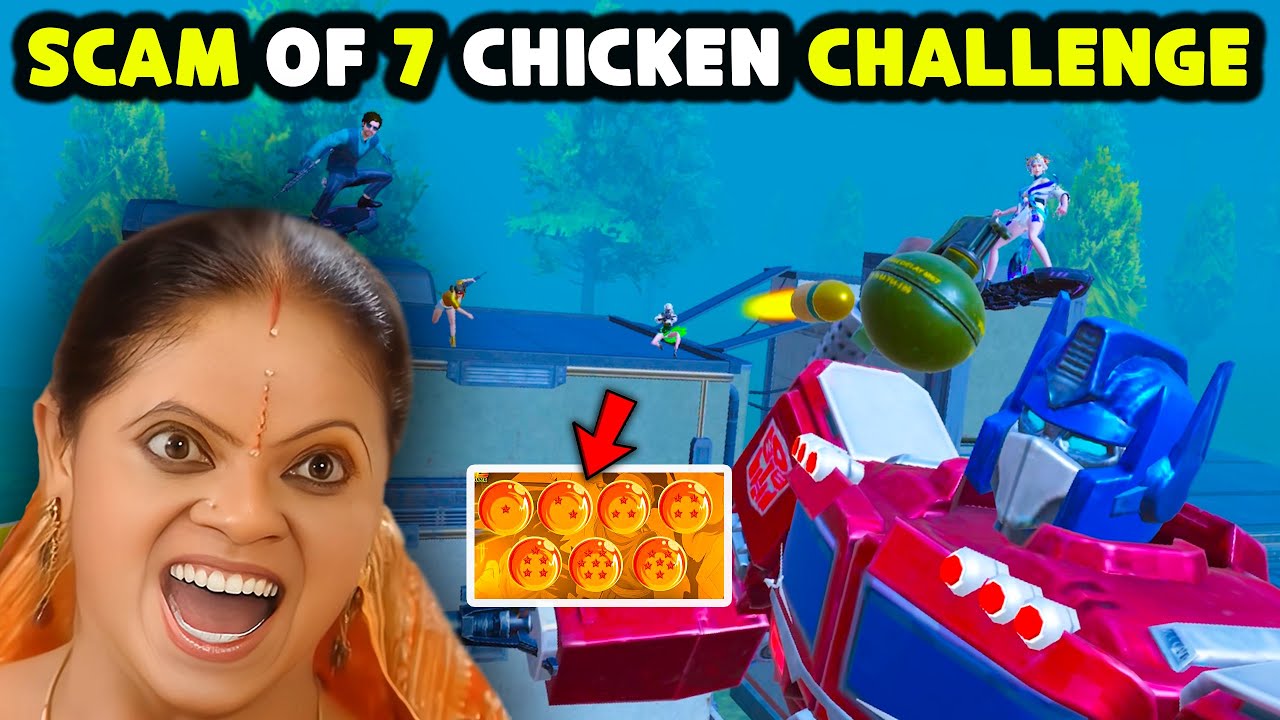 🤡Крупнейший ОБМАН в челлендже «7 Seven Chicken Dinner Challenge» ❗