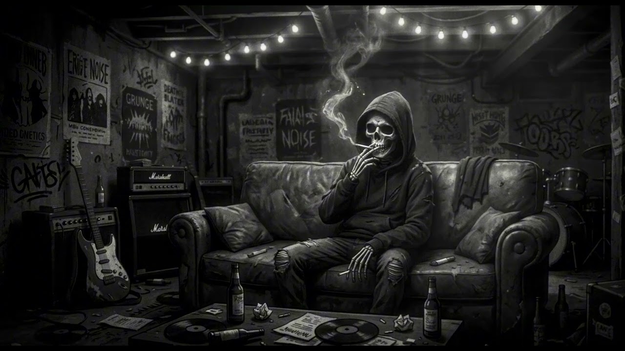 Dark Post-Grunge for Focus & Deep Thinking (1 Hour Mix)
