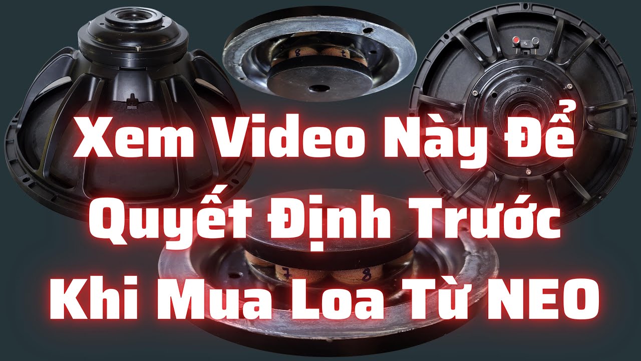 Loa Bass Từ NEO Giá Rẻ, Hay Loa NEO Cao Cấp Đây 14/03/2023