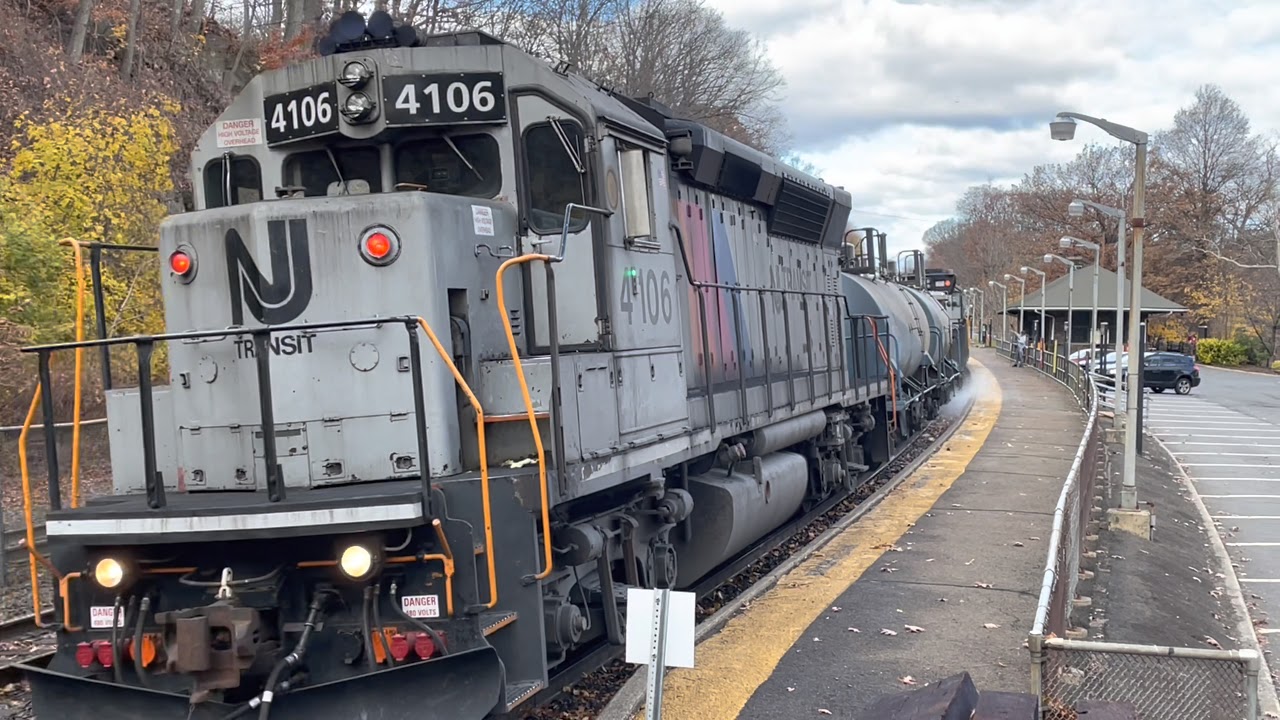 Passenger trains, aqua trains, and model trains in New Jersey. 11/27/21