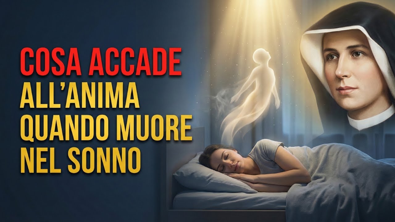 Cosa Succede all’Anima di Chi Muore nel Sonno (Visione di Santa Faustina)