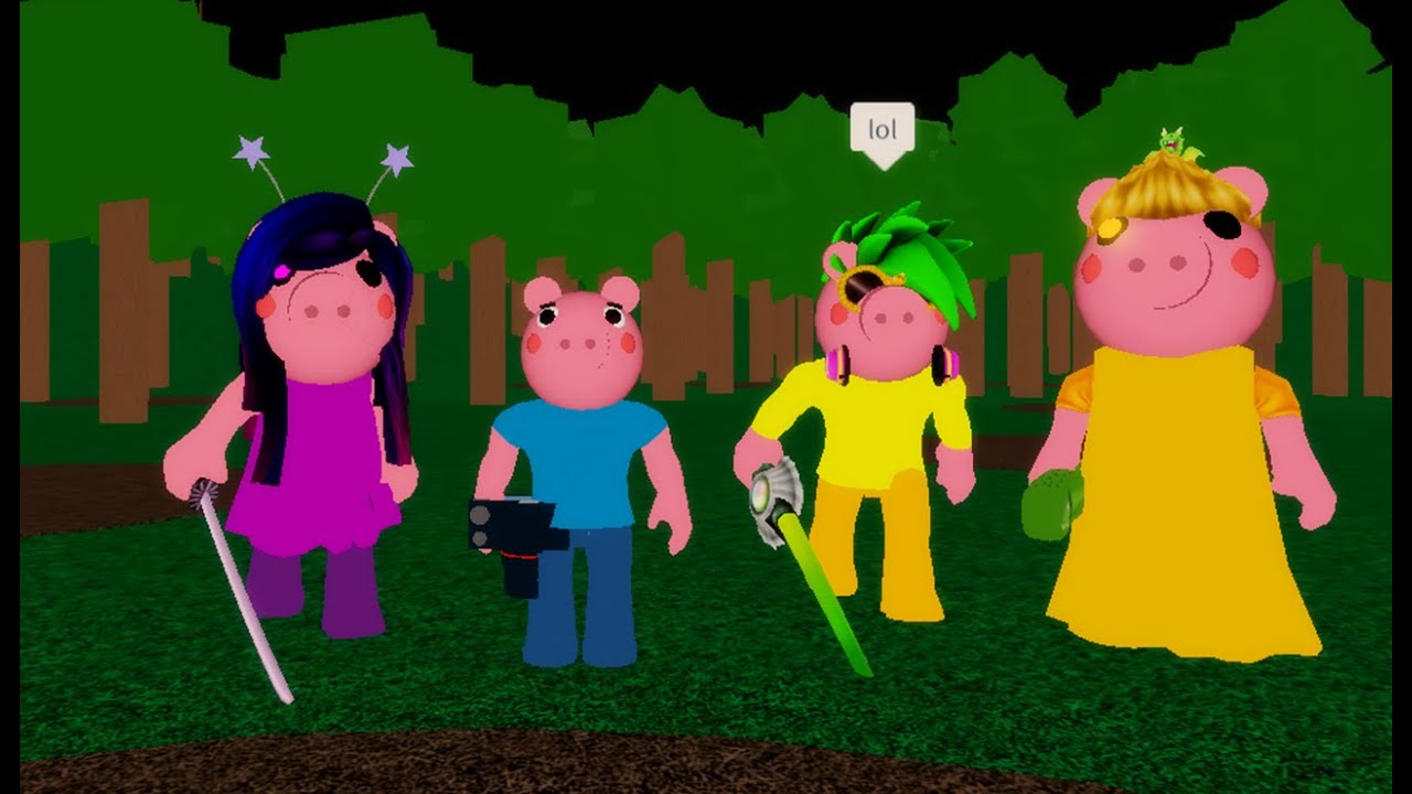 A PIGGY STORY | Georgie MEETS FAMOUS YOUTUBERS SabrinaBrite Dj Monopoli and Sketch
