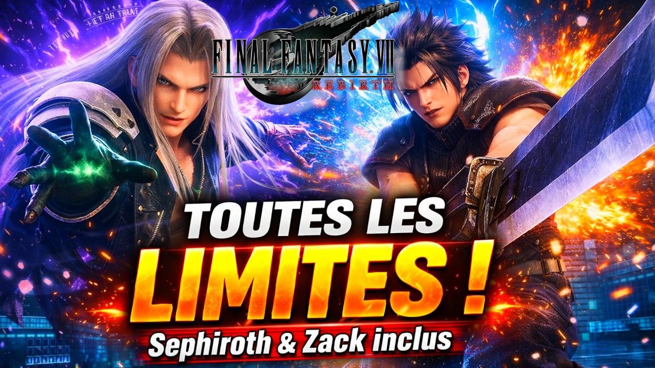 FF7 Rebirth : TOUTES les LIMITES du jeu (Même Sephiroth & Zack !)