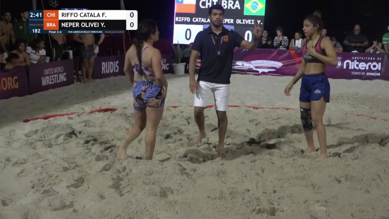 Fernanda Scarlet RIFFO CATALAN (CHI) vs. Yasmim NEPER OLIVEIRA SANTOS (BRA) &bull; Final 3-4 &bull; Women's BW