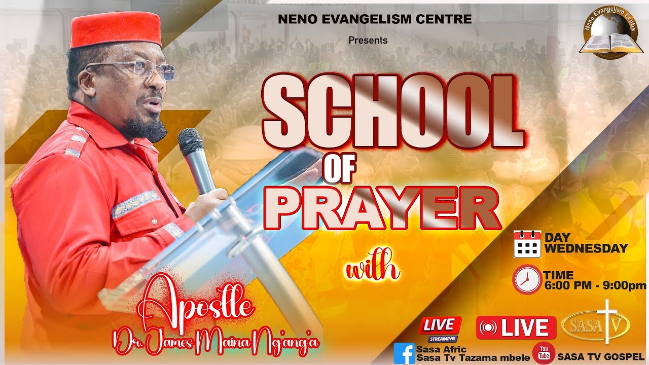 SCHOOL OF PRAYER SERVICE LIVE BROADCAST. 8.14.2024