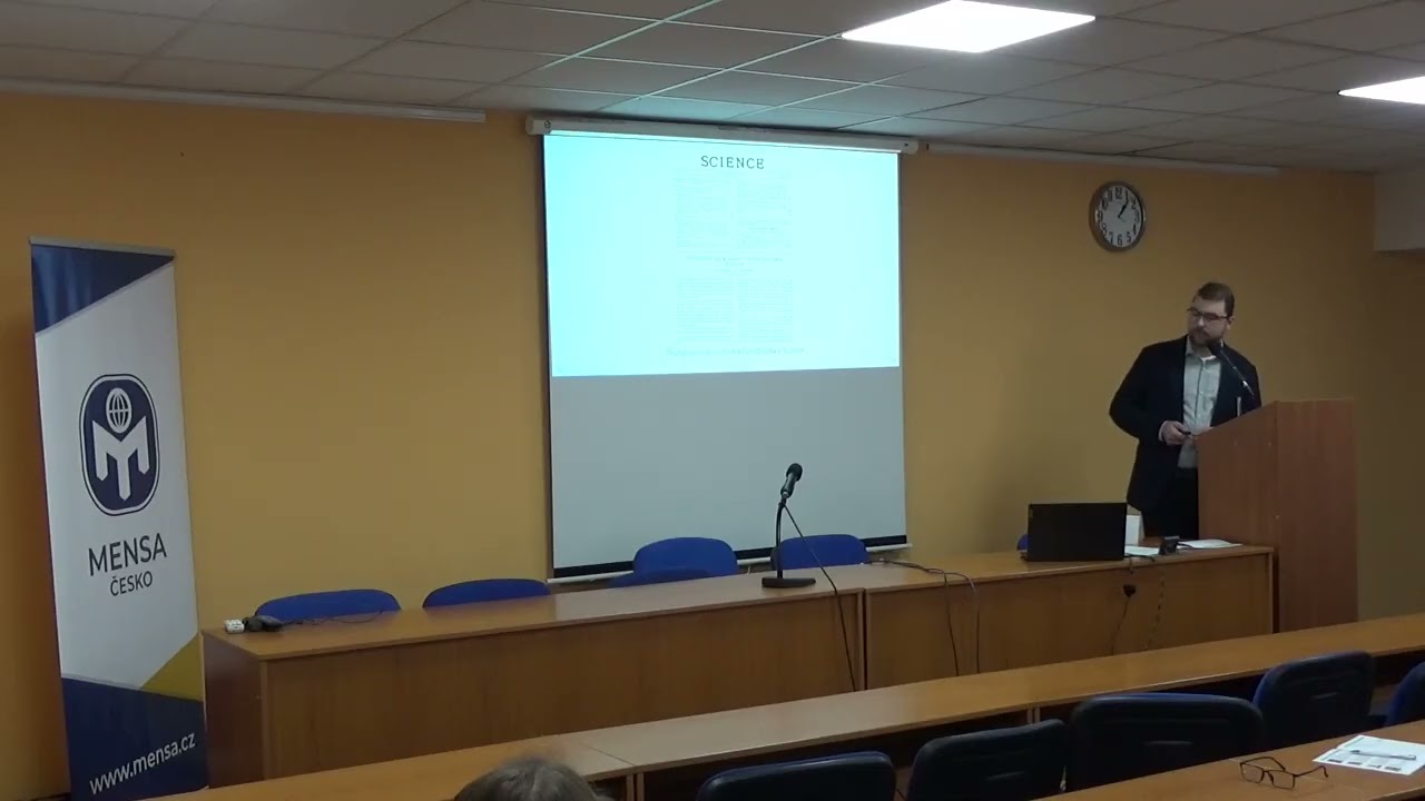 Mensa Akademie 2025: Jan Netík - Psychometrie aneb Jak se měří bez metru
